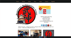 Desktop Screenshot of bukeyashikidojo.com